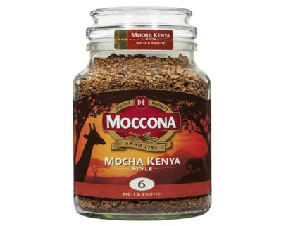 Moccona Mocha Kenya Style Freeze Dried Instant Coffee, 200g