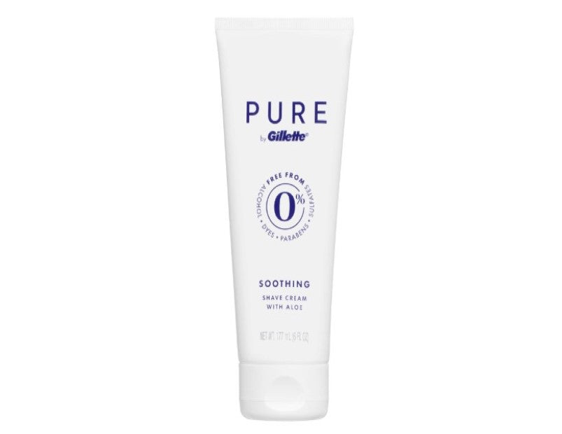 Gillette Pure Soothing Shave Cream for Men 170 g