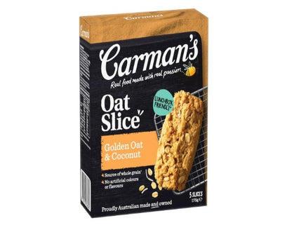 Carmans Golden Oat & Coconut Oat Slice 175 g