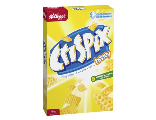 Kellogg's Crispix Honey Pillows Breakfast Cereal, 460g