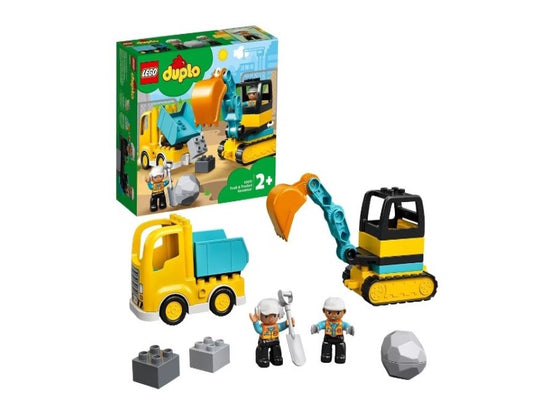 LEGO DUPLO Town Truck & Tracked Excavator 10931