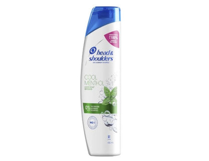 Head & Shoulders Cool Menthol Anti-Dandruff Shampoo, 400 ml