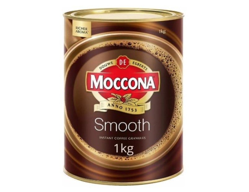 Moccona Smooth Granulated Instant Coffee Can, 1kg