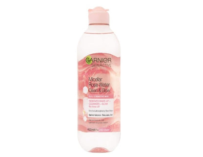 Garnier SkinActive Micellar Rose Cleansing Water Clean and Glow 400ml