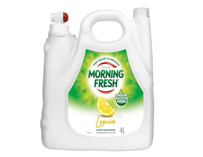 Morning Fresh Lemon Dishwashing Liquid, 4 Liters