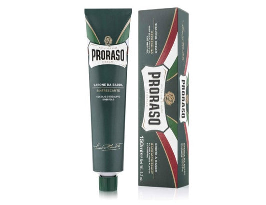 Proraso Refreshing And Invigorating Shaving Cream With Eucalyptus Oil and Menthol by Proraso for Men -150 ml