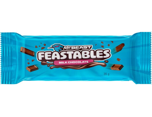 Mr Beast Feastables Milk Chocolate 35g - 3 Pack