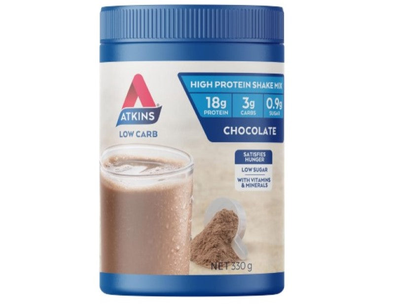 Atkins Chocolate Protein Shake Mix, High Protein, Low Carb, Low Sugar, Keto Friendly