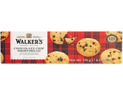 Walker's Chocolate Chip Shortbread 175g - 3 Pack