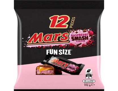 Mars Raspberry Smash Fun Size Sharepack 12 Pieces 192g - 2 Pack