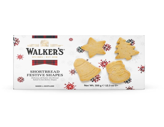 Walker's Shortbread Festive Shapes 350g