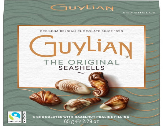 Guylian Artisanal Belgian Chocolate Sea Shells 65g - 2 Pack