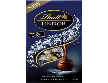 Lindt Lindor Dark Assorted Chocolate Pouch Bag 121g