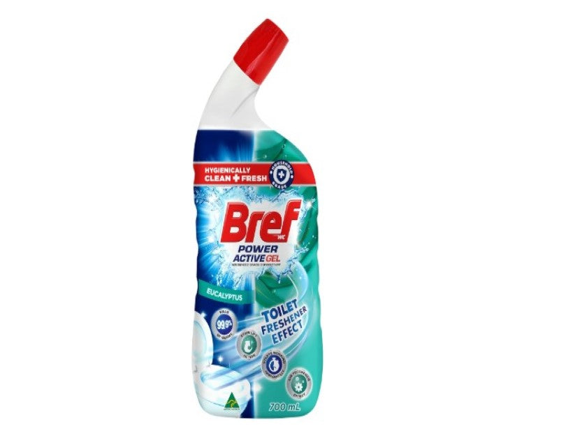 Bref Power Active Gel Eucalyptus Toilet Cleaner 700mL