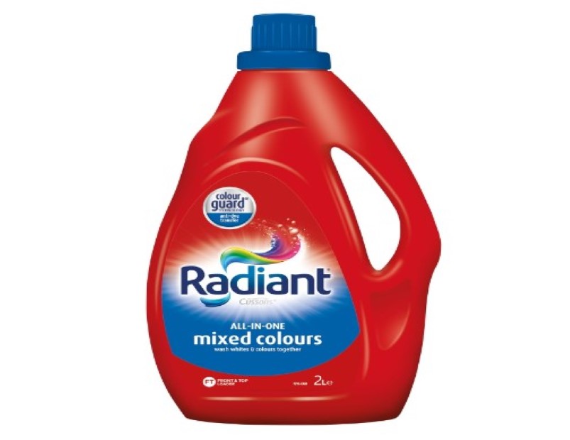 Radiant Liquid Laundry Detergent for Mixed Colours, 2L