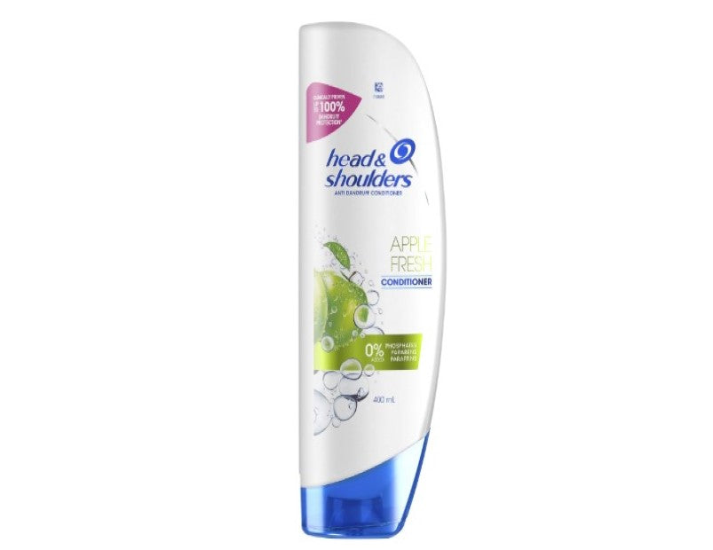 Head & Shoulders Apple Fresh Anti Dandruff Conditioner For Refreshed Scalp, 400ml