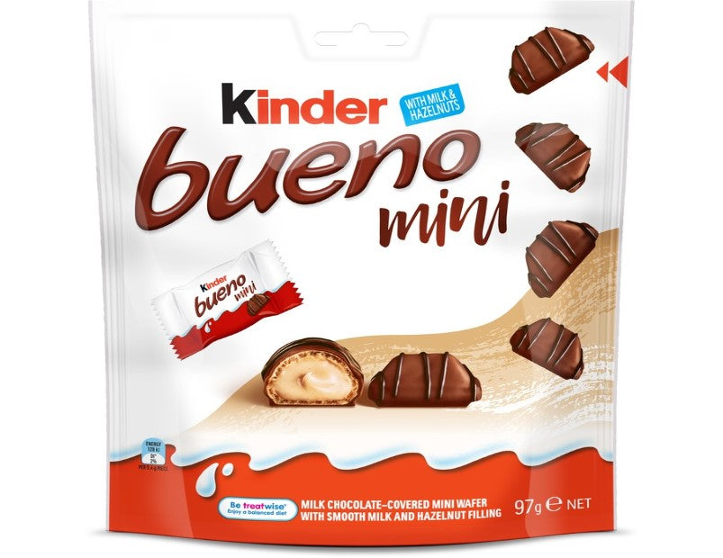 Kinder Bueno Mini Chocolate Sharepack 108g - 2 Pack