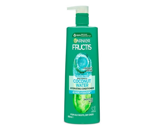 Garnier Fructis Coconut Water Conditioner for Oily Roots Dry Ends 850ml