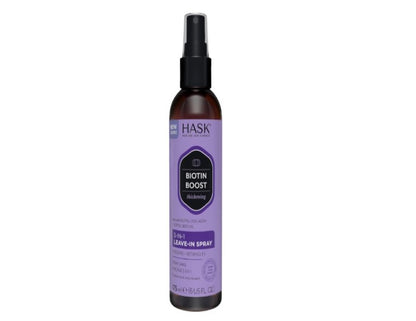 HASK Biotin Boost Thickening 5-in-1 Leave-In Conditioner for all hair types, colour safe, paraben-free - 1 175 mL Bottle