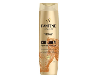 Pantene Miracles Collagen Repair and Protect Silicone-Free Shampoo 375 ml