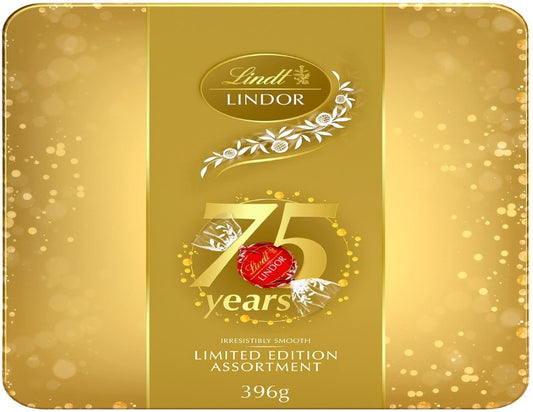 Lindt Lindor Assorted Chocolate Heritage Tin 396g