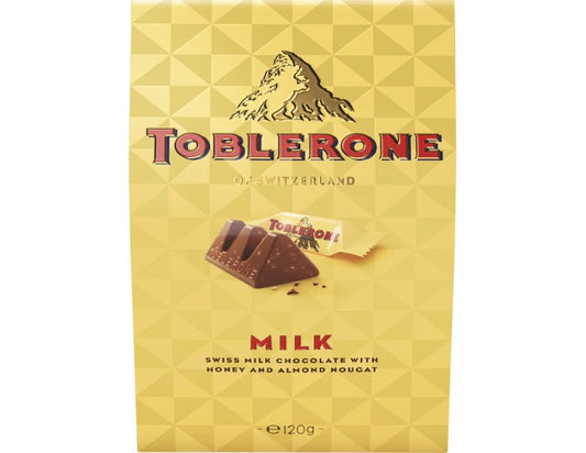 Toblerone Milk Chocolate Gift Bag 120g - 2 Pack