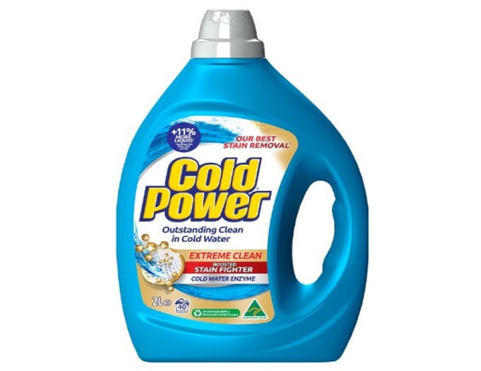 Cold Power Laundry Detergent Extreme Clean 2L