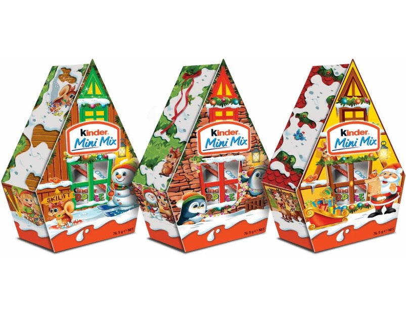 Kinder Mini Mix Christmas Box 76g - Assorted