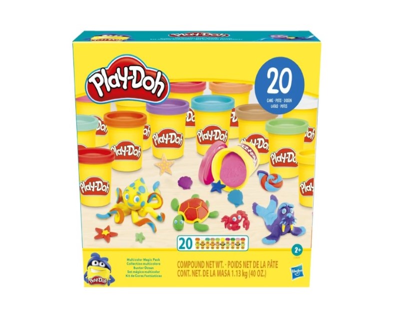 20 Piece Play-Doh Multicolor Magic Pack