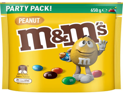 M&M’S Peanut Milk Chocolate Snack & Share Bag 650g