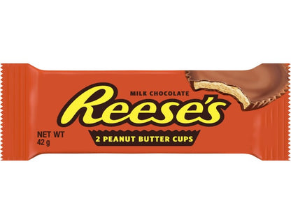 Reese's Peanut Butter Cup Milk Chocolate Bar 42g - 3 Pack