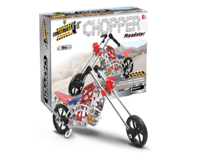 Construct IT Chopper Roadster - 99 Piece Chopper Bike Construction Kit - STEM Toys for 8+ Year Olds - STEM for Kids Ages 8-12