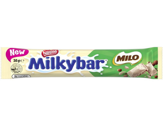 Nestle Milkybar Milo Chocolate Bar 38g - 3 Pack