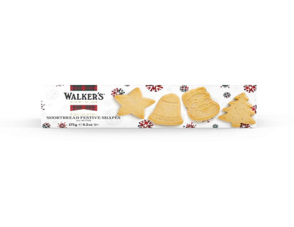 Walker's Shortbread Festive Shapes 175g - 2 Pack