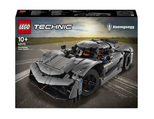 LEGO Technic Koenigsegg Jesko Absolut Grey Hypercar 42173