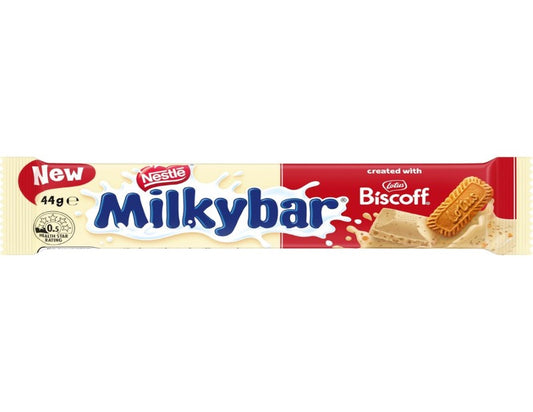 Nestle Milkybar Chocolate Biscoff 44g - 3 Pack