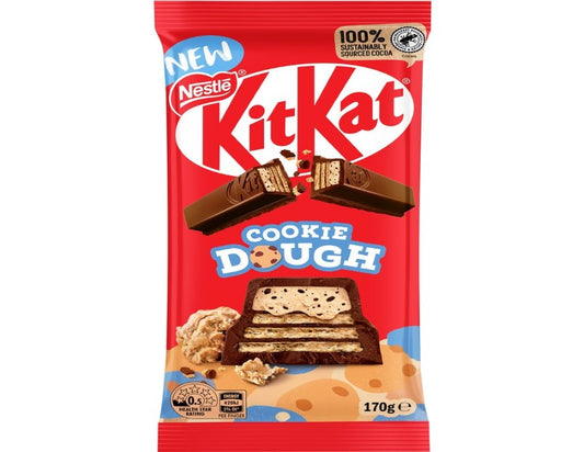 KitKat Cookie Dough Chocolate Block 170g - 2 Pack