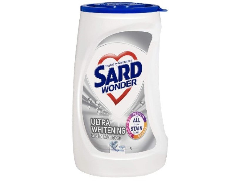 Sard Ultra Whitening Stain Remover Powder, In Wash Booster, Antibacterial Soaker, 1kg