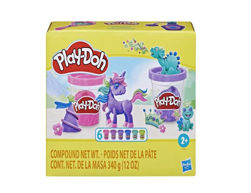 6 Pack Play-Doh Sparkle Collection Compound