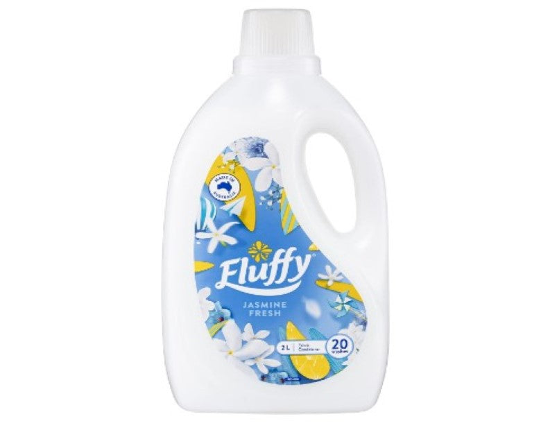 Fluffy Jasmine Fresh Fabric Softener 2 Litre