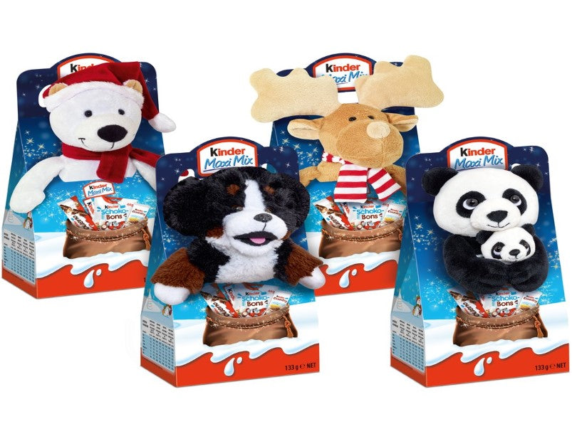 Kinder Chocolate Plush Toy Pack 133g - Assorted