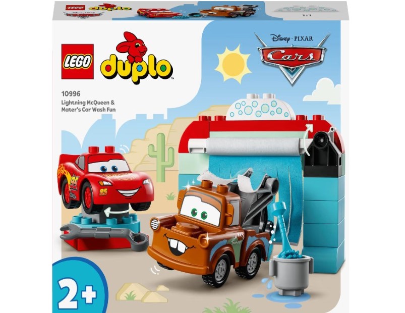 LEGO DUPLO Disney Lightning McQueen & Mater's Car Wash Fun 10996