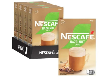 NESCAFÉ Hazelnut Latte Coffee Sachets - 4 Pack