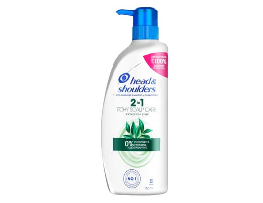 Head and Shoulders Itchy Scalp Care 2 in 1 Shampoo + Conditioner 850 ml