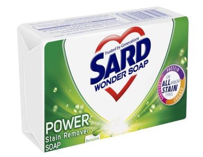 Sard Wonder Pre Wash Multipurpose Stain Remover Laundry Soap, Non-Toxic Pre-Treater, 120 g