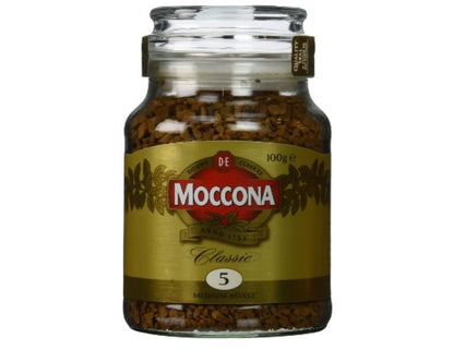 Moccona Classic Medium Roast Freeze Dried Instant Coffee, 100G