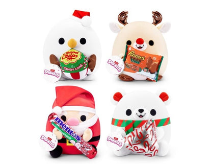 36cm Zuru Snackles Christmas Edition Plush Toy - Assorted