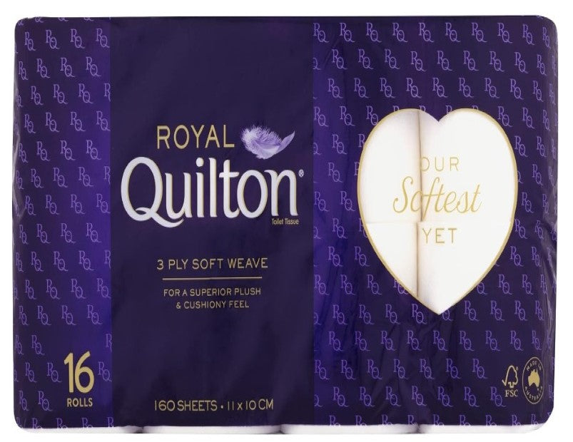 Quilton Royal 16 Pack, White