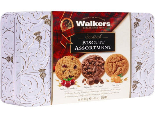 Walkers Scottish Biscuit Assortment Tin 300g