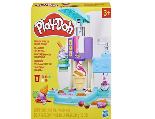 Play-Doh Rainbow Swirl Ice Cream Playset